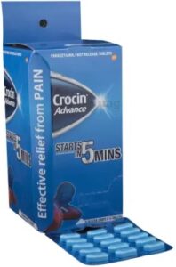 Crocin Tablet: View Uses, Side Effects, Price, Dosage, Composition And ...