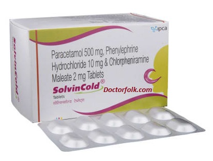 Solvin Cold Tablet: View Uses, Side Effects, Price, Dosage, Composition ...